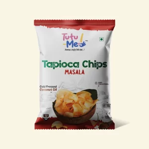Masala Tapioca Chips (Kids Friendly)